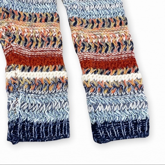 ANTHROPOLOGIE KNITTED & KNOTTED Michela Cardigan Red Motif NWT Size Small - Picture 7 of 13